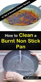 Add a good amount of dishwasher detergent. Cleaning A Burnt Non Stick Pan 10 Tips Nonstick Cleaner Recipes