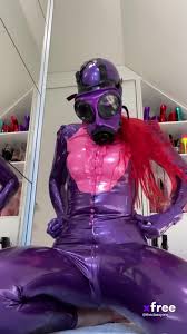 Dildo mask 3way gas mask play