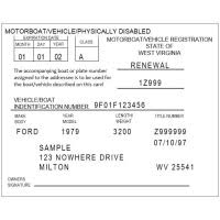 Registration types available for online renewal: Wv Dmv Skip The Trip