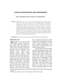Keserumpunan alam melayu telah membawa perantau dari minangkabau menetap di kawasan rembau, sungaj ujong, johol di negeri sembilan dan naning. Harta Dalam Konsepsi Adat Minangkabau