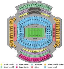 21 Up To Date Alabama Seating Chart