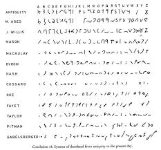 The Stenography Shorthand Speed History Collections Driwancybermuseum S Blog Shorthand Alphabet Shorthand Writing Writing Systems