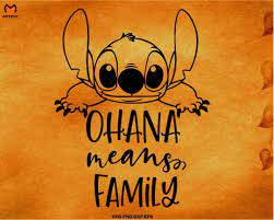 Free Free 312 Disney Ohana Means Family Svg SVG PNG EPS DXF File