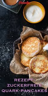 Unglaublich Lecker Gesund Zuckerfreie Pancakes Aus Quark Und Haferflocken Rezepte Zuckerfreie Pfannkuchen Zuckerfrei