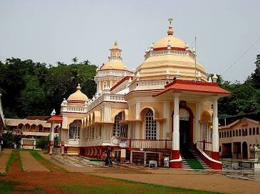 Shree Mangeshi Temple, Priol, AI generated