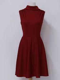 Rustyzipper Com Vintage Clothing Dresses Flare Skirt Knit Dress