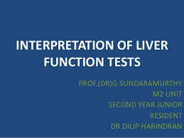 Interpretation Of Liver Function Tests