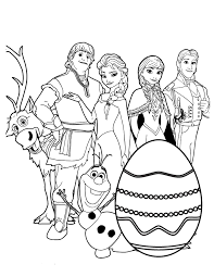 Dibujos Para Colorear Frozen Navidad