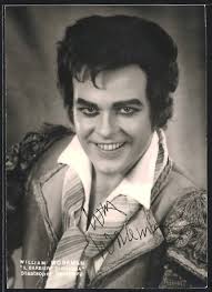 AK Opernsänger William Workman in "Il Barbiere di Siviglia", Autograph