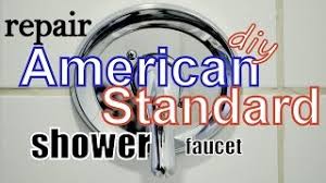 Standard later version tub shower stem version ii. Repair American Standard Shower Faucet Youtube