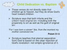 Child Dedication Class Ppt Download