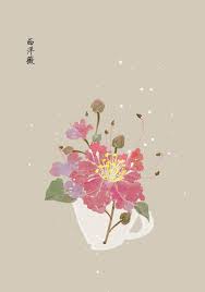 一月份生日花 下 artistic青尘 原创作品 涂鸦王国插画 chinese painting flowers flower drawing flower painting