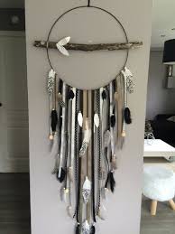 Attrape Reves Dreamcatcher Geant En Bois Flotte Chambre D Enfant De Bebe Par Marcelmeduse Attrape Reve Geant Capteur De Reves Bricolage Deco Bois