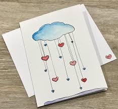 Handmade Stationary Https Www Etsy Com Shop Sneakycoconut Karten Selber Machen Blumen Malen Grusskarten