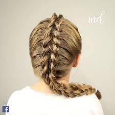 Dragon Braid Coiffure Cheveux Mi Long Coiffure Facile Cheveux Naturels