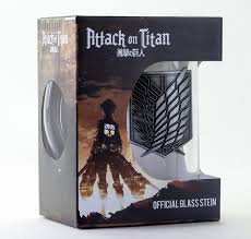 Attack on titan, shingeki no kyojin, survey corps, recon corps, wings of freedom, scout, regiment, symbol, logo, anime, shonen, shounen, levi, eren, mikasa, armin, sasha, weeb, otaku, season, recruit. Glass Attack On Titan Shingeki No Kyojin Scout Symbol Tips For Original Gifts