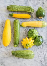 A Visual Guide To 8 Varieties Of Summer Squash Squash Varieties Summer Squash Recipes Yellow Squash Recipes