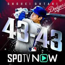 메이저 사상최초】오오타니 쇼헤이,MLB처음의 「43홈런타43도루」달성 - 트랜드 사라다