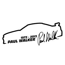 скачать песни форсаж 1 2 3 4 5 6 It Does Not Get Any Sweeter Than This Paul Walker Paul Walker Tattoo Car Sticker Design