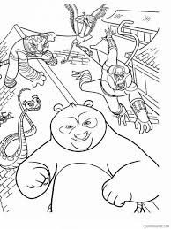 Pypus is now on the social networks, follow him and get latest free coloring pages and much more. Kung Fu Panda Coloring Pages Tv Film Kung Fu Panda 1 Printable 2020 04329 Coloring4free Coloring4free Com