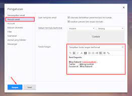 Cara mengirim pesan email dan file lampirannya lewat hp. Cara Membuat Signature Pada Gmail Yahoo Dan Outlook