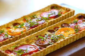 Provencal Tomato Tarts Recipe Tart Recipes Tomato Tart Tomato Tart Recipe