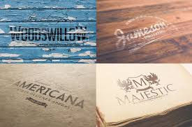 Vintage Logo Mock Ups Mock Logo Vintage Mockups Vintage Logo Social Media Design Graphics Make Your Logo