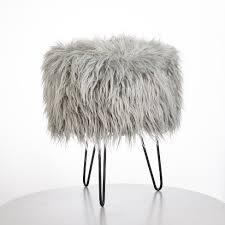 4.1 out of 5 stars 387. Patrice Faux Fur Stool Buylateral Target