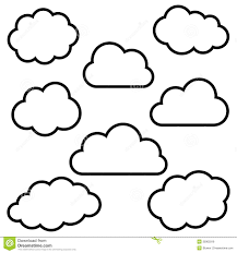 Black And White Background Sky Clipart Free Download Sky Clouds Outline Clipart For Your Creation Cloud Stencil Cloud Outline Diy Clouds