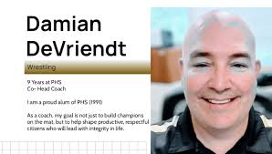 The Year of the Coach! We celebrate our coaches each & and every day for  what they do for the program. This week, we are highlighting our Wrestling  coaches, Damian Devriendt, Chris