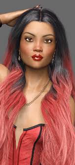 Mindy James 3D Render, Digital Art by ANena Studios illustration