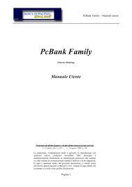 Grazie alla competenza e all'esperienza di private banker dedicati, il gruppo offre un'ampia scelta di soluzioni innovative, sfruttando sinergie. Manuale Utente Banca Di Piacenza