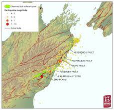 Ruptured Land Observations Of Surface Rupture On Several Different Faults From The Kaikoura Earthquake On The South New Zealand Earthquake Earthquake Geology