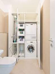 waschmaschine und waschetrockner im einbauschrank ubereinander eingebaut so haben sie noch genug p einbauschrank kleine waschkuche einbauschrank waschmaschine