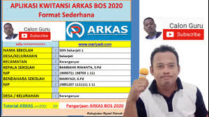 We did not find results for: Aplikasi Kwitansi Arkas Bos Online 2020 Format Excell Untuk Spj Bku Bos 2020 Arkas 2 05 Calon Guru Youtube