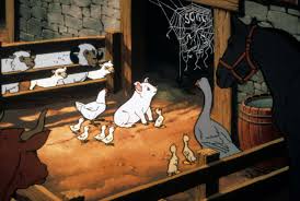 White, this is the story of a little pig named wilbur who was born a runt. Charlotte S Web 1973 Ucla Film Television Archive