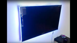 Led Strip Lights Behind Tv Youtube