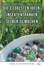 Diy garten dekoideen mit tontopfen die man ganz leicht selber. á Insektentranke Bienentranke Selber Bauen 3 Coole Ideen