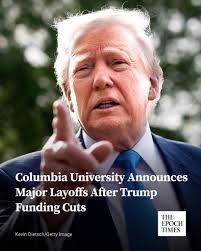 Columbia University announced