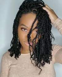 Short Twist Tutorial In 2021 Natural Hair Twists Mini Twists Natural Hair Natural Hair Styles