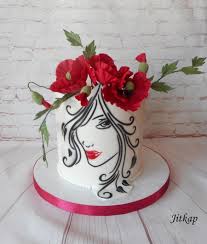 Where do you want to go? Women Silhouette Cake Cakecentral Com