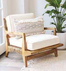 Rattan Accent Chair Peach Pebble Blue Accent Chairs Accent Chairs For Living Room Mid Century Modern Accent Chairs