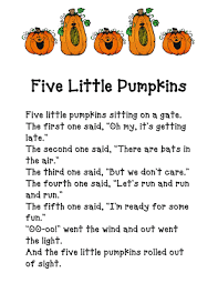 if you are needing a last minute halloween activity for tomorrow here is something that i did we preschool songs five little pumpkins 
