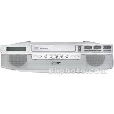 Currently, the best under cabinet radio is the ilive platinum. Sony Icf Cd523 Under Cabinet Kitchen Cd Clock Radio Icfcd523 B H