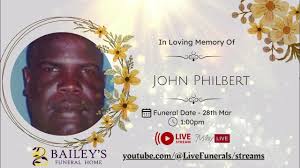 Funeral Service Of John Philbert