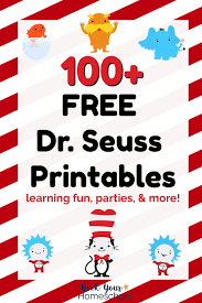 Seuss activities and printables for you! Free Dr Seuss Printables With 100 Ways To Boost Learning Fun