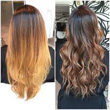 Kittydoeshair On Instagram A M B E R Before And After Toned Down Her Balayage Ombre To A Subtle Brown To Beauty Hair Color Toned Brown Hair Hair Glaze