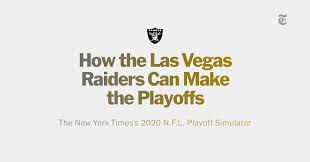 We offer the latest weekly nfl game odds, nfl live betting, this weeks football totals, spreads and lines. How The Las Vegas Raiders Can Make The Playoffs Through Week 16 The New York Times