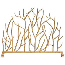 Maybe you would like to learn more about one of these? 30 Decorative Twig Or Coral Gilt Painted Fire Screen Francis Keane Design