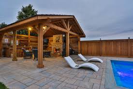 The wall behind the bed is the perfect place for wood logs. Interlocking Pavers Ccs Pool And Landscape